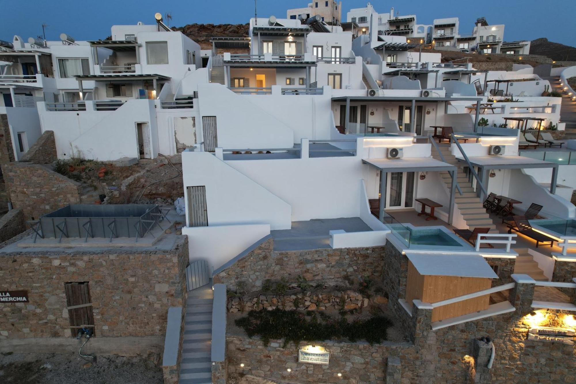 Merchia Bay Villas Mykonos Merchia Beach Exteriér fotografie
